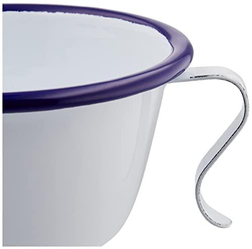 (Posh Living) POSH Living Pomel 63892 Stacking Cup, Blue, Size: Approx. W 4.9 x D 4.3 x H 2.2 inches (12.5 x 11 x 5.5 cm)