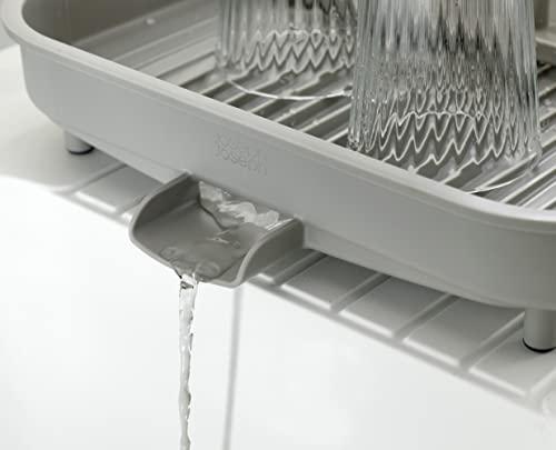 Joseph Joseph Joseph Joseph Duo Expandable Dish Drying Rack, Gray, 2-Tier