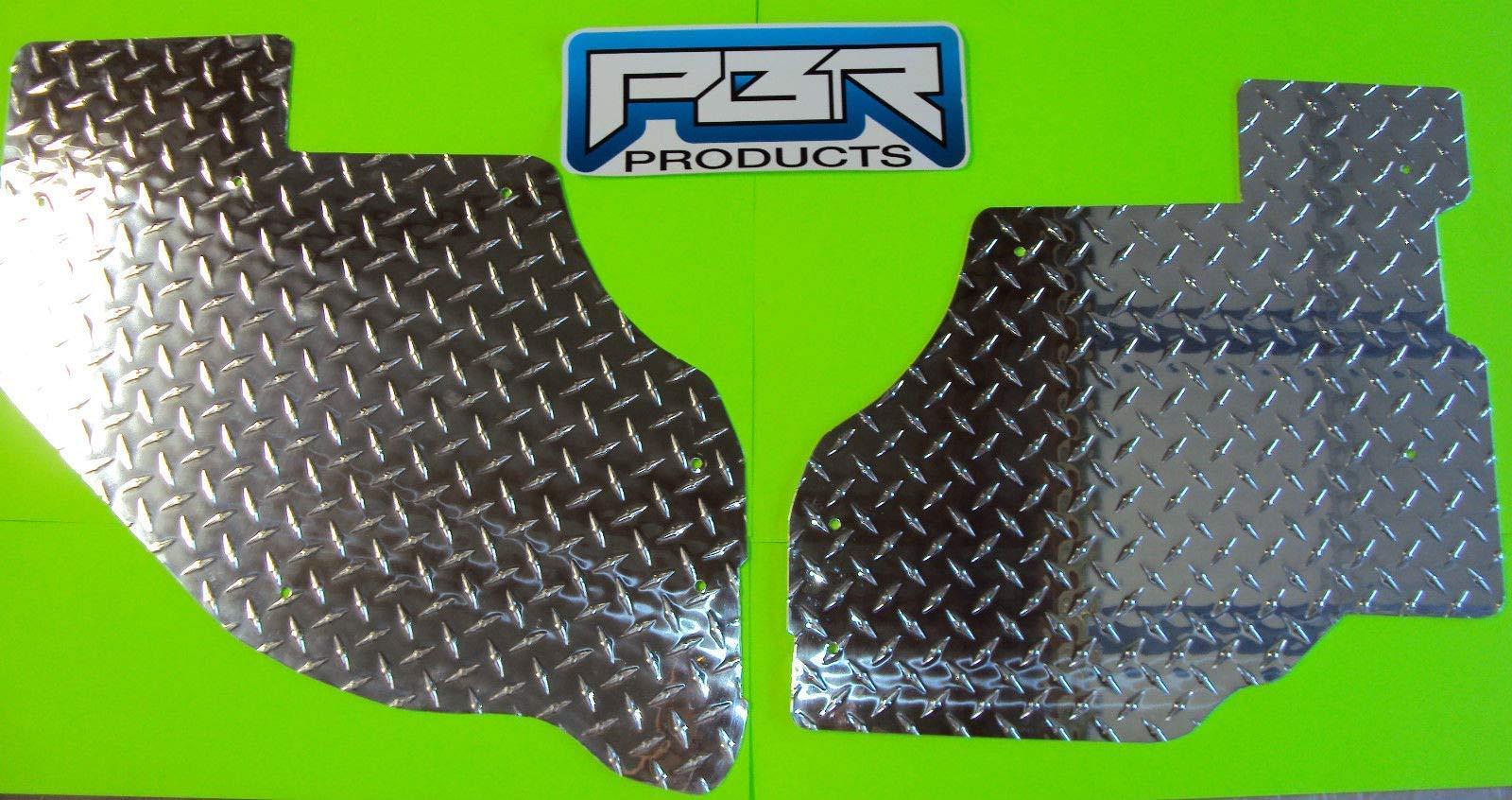 PBR Products 2012 thru 2018 CAN AM Commander Diamond Plate Aluminum Floor board Set