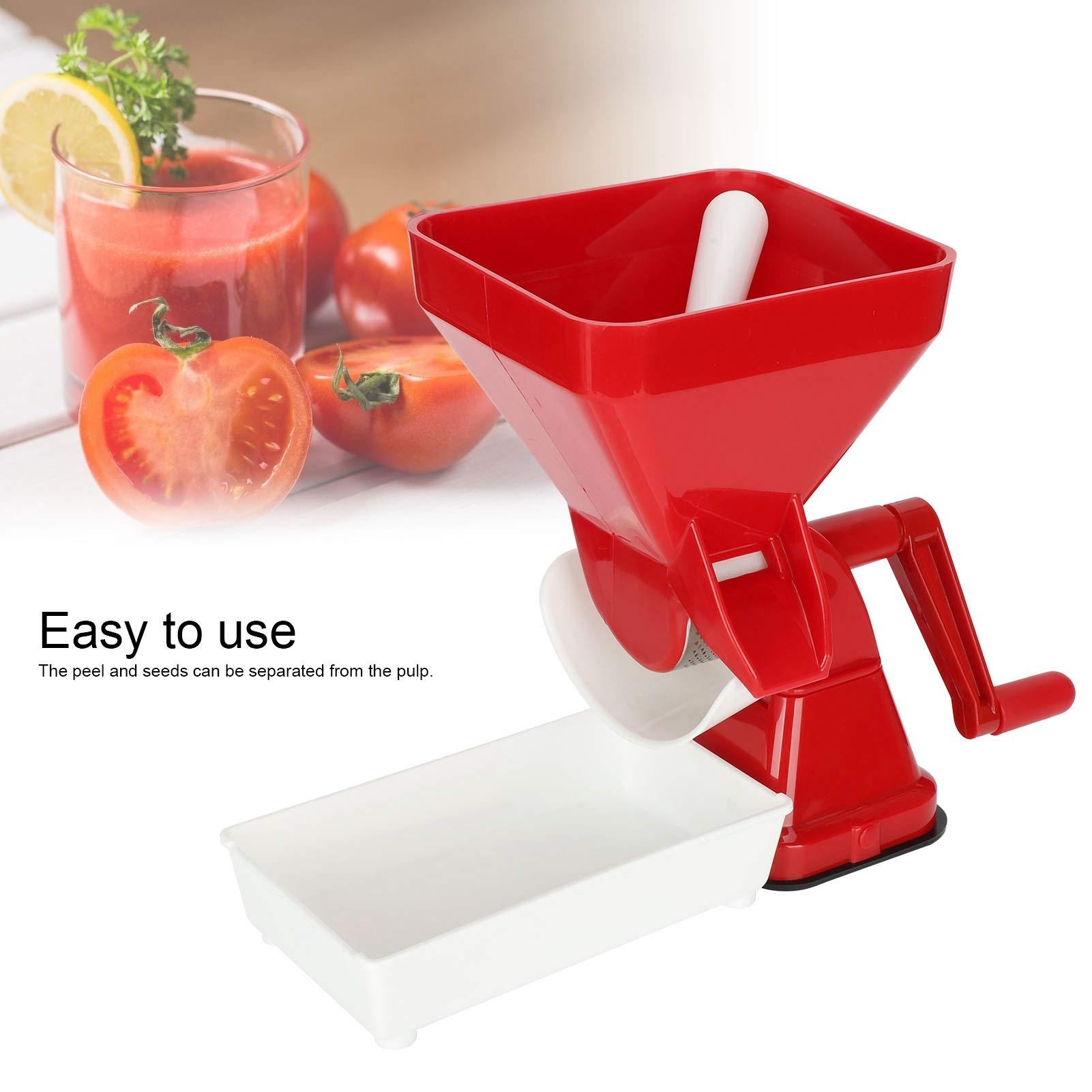 LZKW Tomato Juicer, Tomato Sauce Maker, Kitchen Accessories Tomato Strainer Juicer Sauce Maker Stainless Steel Filter Food Strainer for Kitchen Home