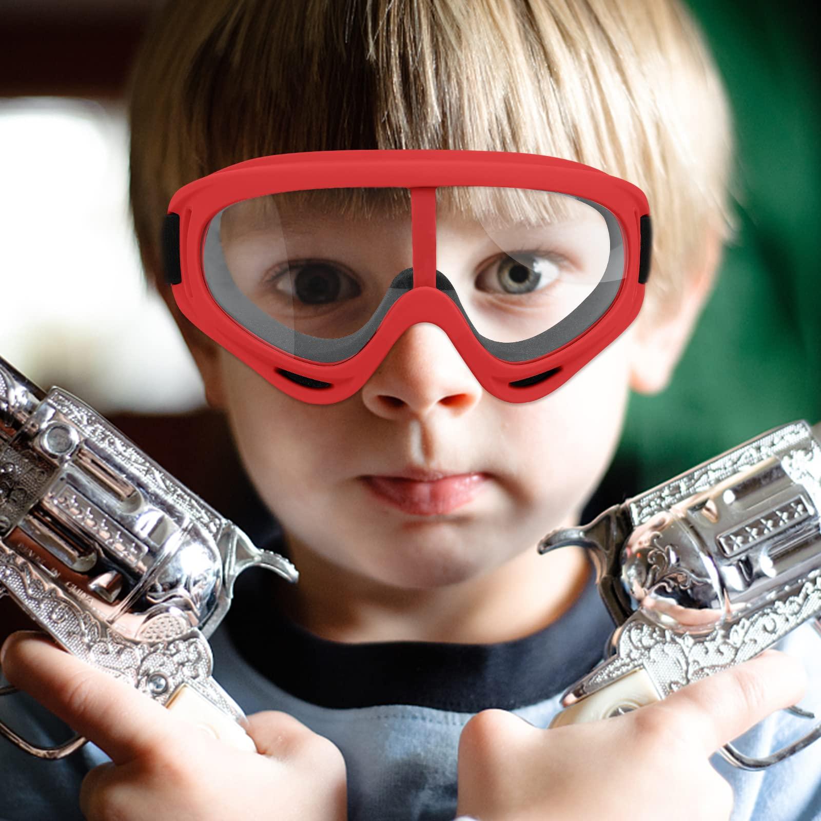 YSCare YSCare 2 Pack Protective Goggles Safety Glasses Eyewear Compatible with Nerf Guns for Kids Teens Game Battle