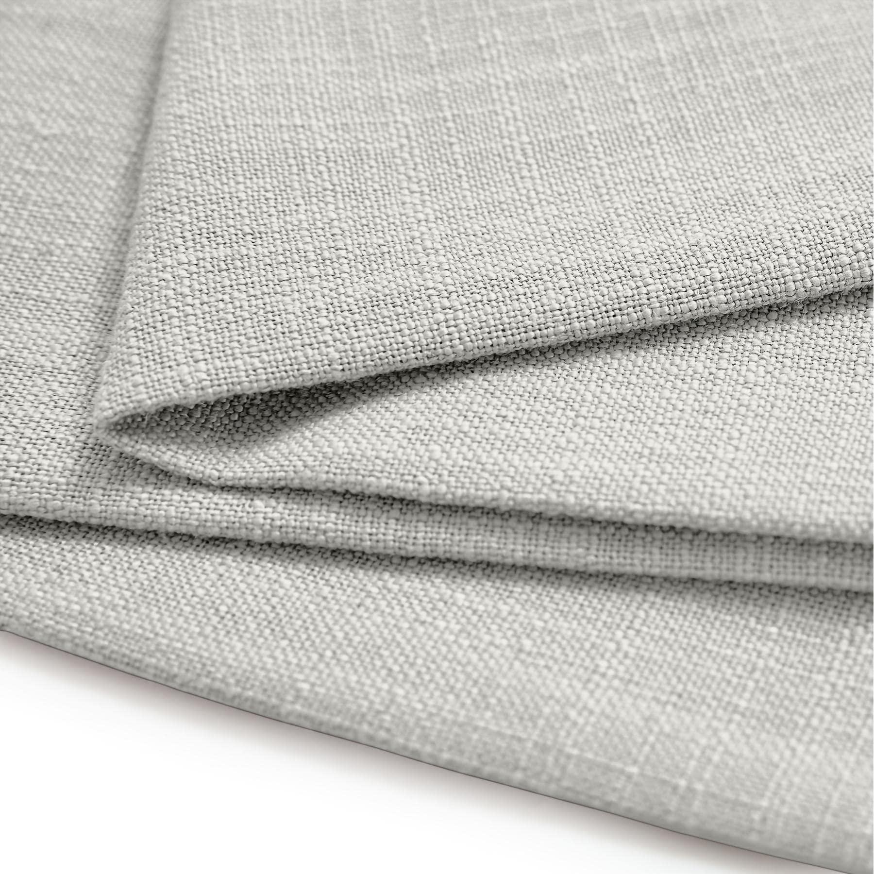 Frelement Frelement Extra Wide Breathable Faux Linen Curtains Noise Reduction Pinch Pleat Drapes for Bedroom, Patio Door, Sand White, 120" W x 84" L, 1 Panel