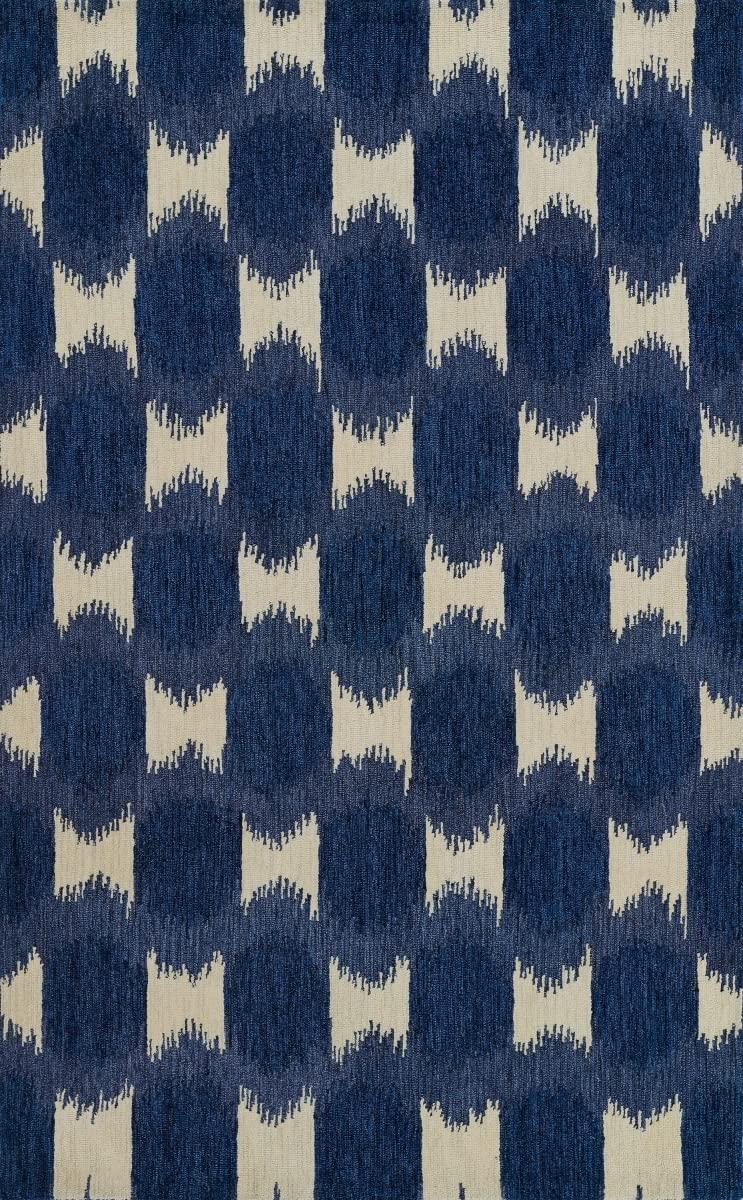 Momeni Momeni Leiden Wool Area Rug, Navy, 3'6" X 5'6"