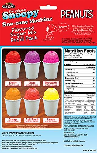 Cra-Z-Art Snoopy Snow Cone Maker Refill 3 oz