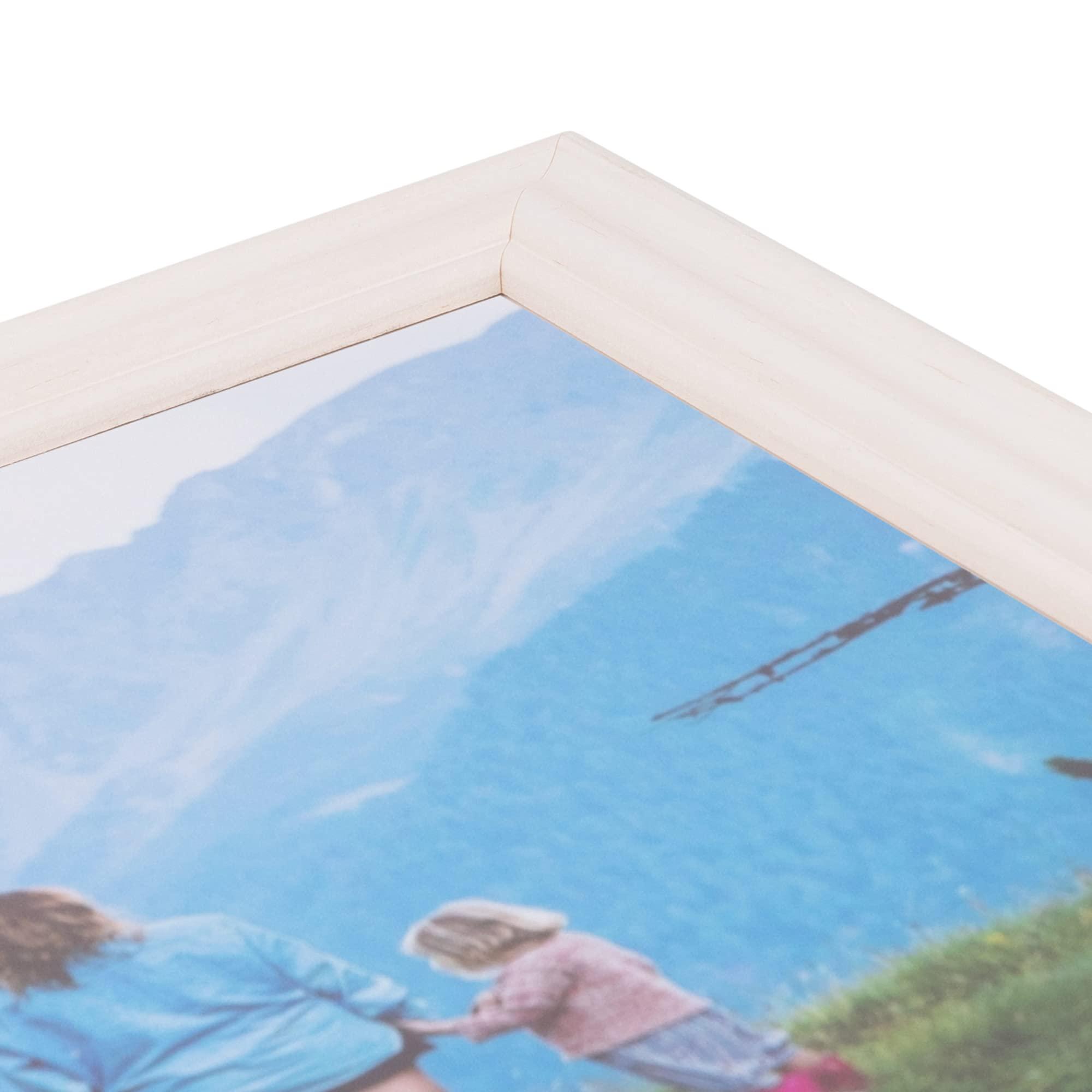 ArtToFrames ArtToFrames 23x32 Inch White Picture Frame, This 1.50 Inch Custom Wood Poster Frame is White - Comes with Foam Backing 3/16 inch and Regular Acrylic (FBPL0066-56673-YWHT-23x32)