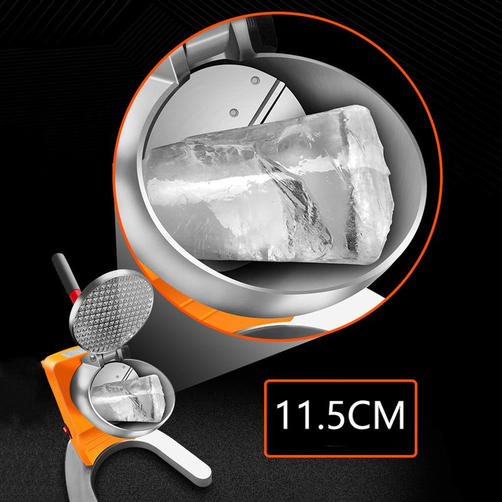 Ice crusher Ice Crusher, Electric Ice Shaver Machine, Non-Slip Pads, 95Kg/Hour, Ice Shaver Snow Cone Maker for Ice Cream, Cold Drinks, Fruit Dessert, for Household & Commercial Use
