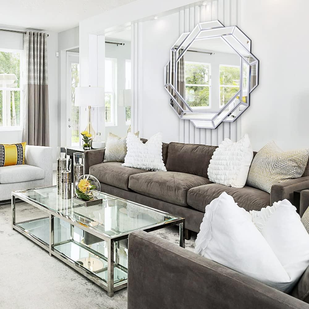 Chende Chende Hollywood Vanity Mirror with Lights and Elegant Mirror for Living Room