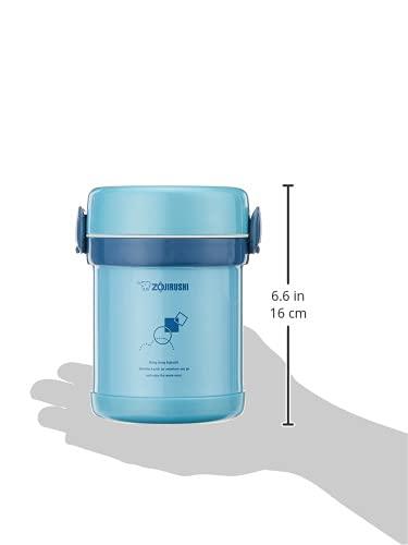 Zojirushi Zojirushi Ms. Bento Stainless Lunch Jar, One size, Aqua Blue