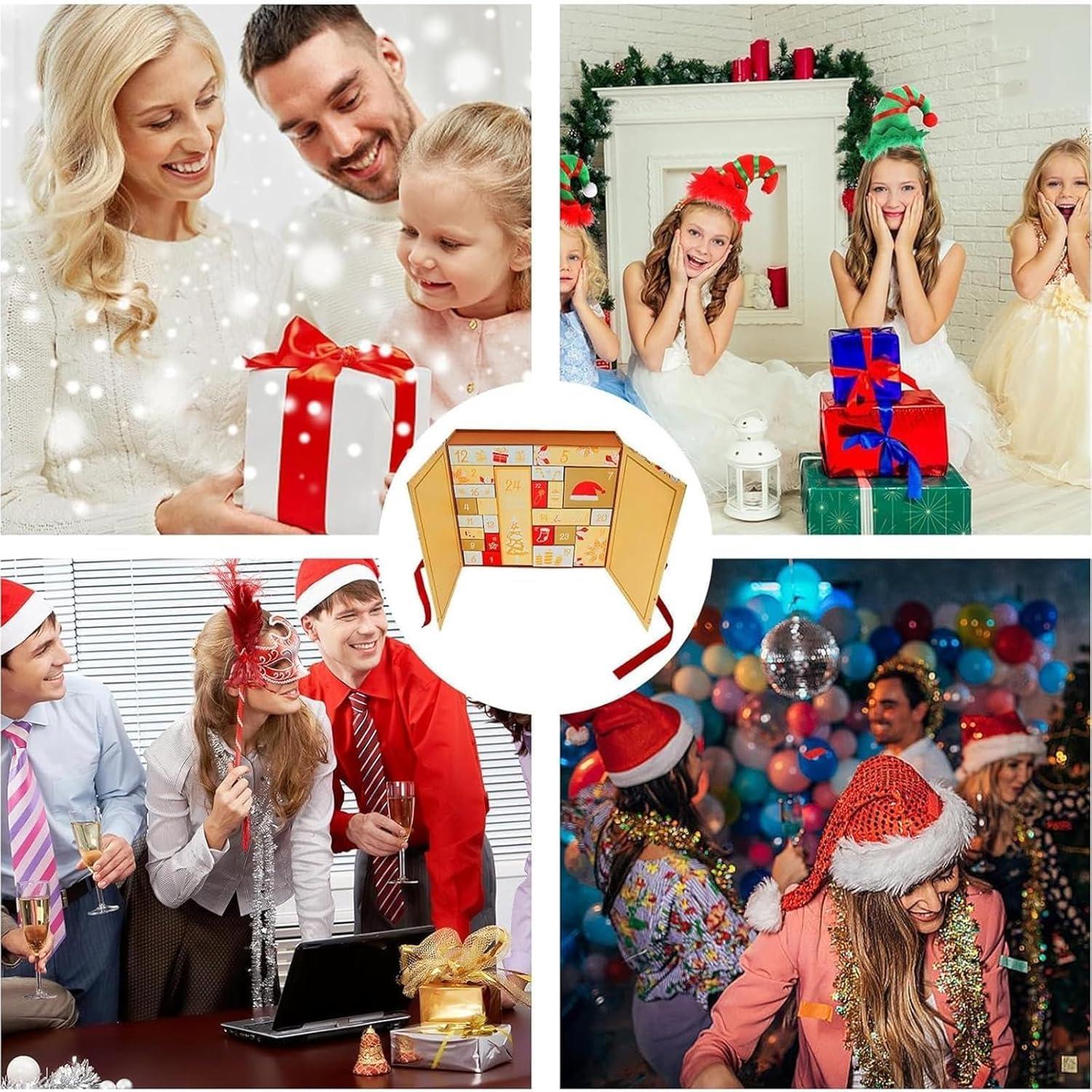 Generic Empty Advent Calendars To Fill, Empty Advent Calendar 2024, DIY Advent Calendar Gift Boxes To Fill Yourself, Empty Fillable Advent Calendar Christmas Gift Boxes Make Fill Your Own Advent Calendar (A)