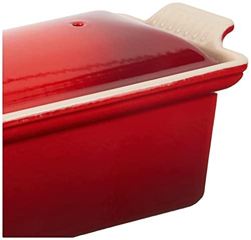 Le Creuset Le Creuset Enameled Cast Iron Pâté Terrine, 2 qt., Cerise