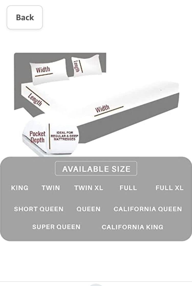 Hadi Bedding Company Satin Sheets Oversized Queen 6 Pieces Orange Sheet Set with 4 Pillowcases, Flat Sheet, 21\'\' Deep Fitted Sheet, Bedding Sheets for Hair & Skin