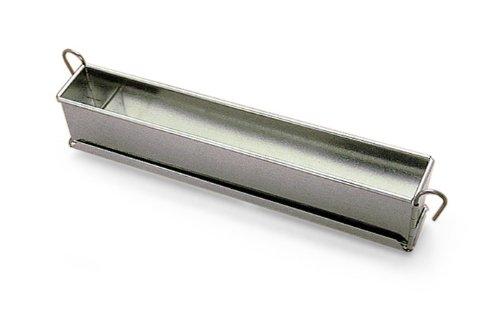 Gobel Mini Pate Terrine Mold with Hinges Tinned Steel, 1-1/2" W x 2-3/8" H - 20" Long