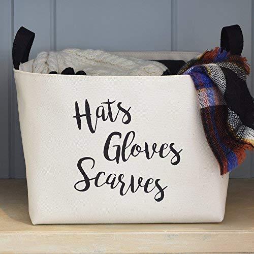 A Southern Bucket Hats Gloves Scarves Basket Organizer
