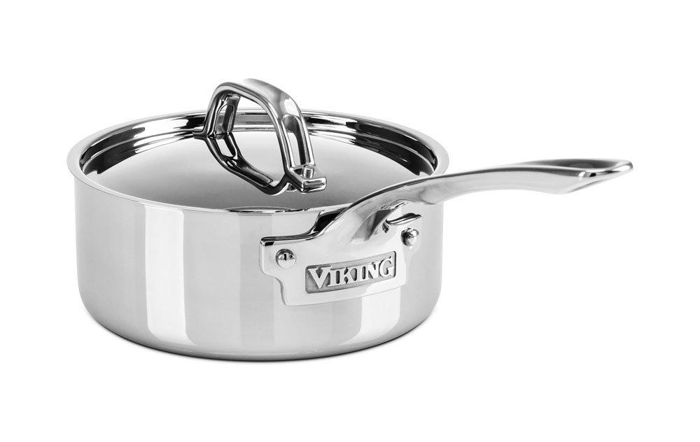 Viking Culinary Viking 3-Ply Stainless Steel Sauce Pan, 2 Quart