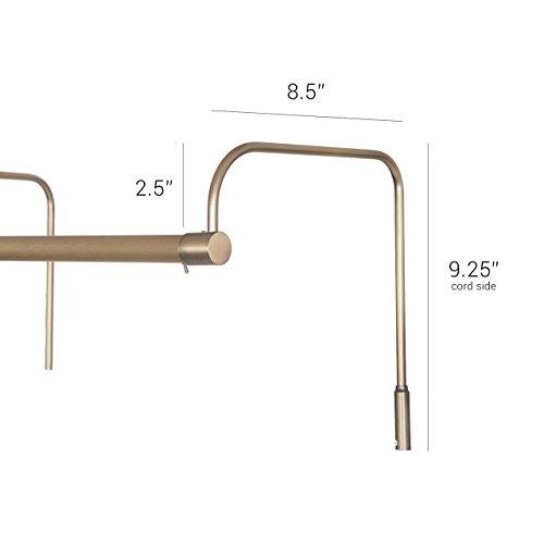 Cocoweb Cocoweb SLED21AB Tru-Slim LED Picture Light, 21", Antique Brass