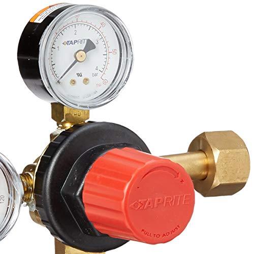 Taprite Taprite 2 Product High Volume Primary CO2 Regulator-Polycarbonate Body, Brass