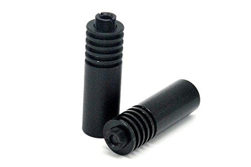 Jolooyo 2pcs 16x50mm Case/Housing with Lens 200nm-1100nm for 9mm TO-5 Laser Diode LD