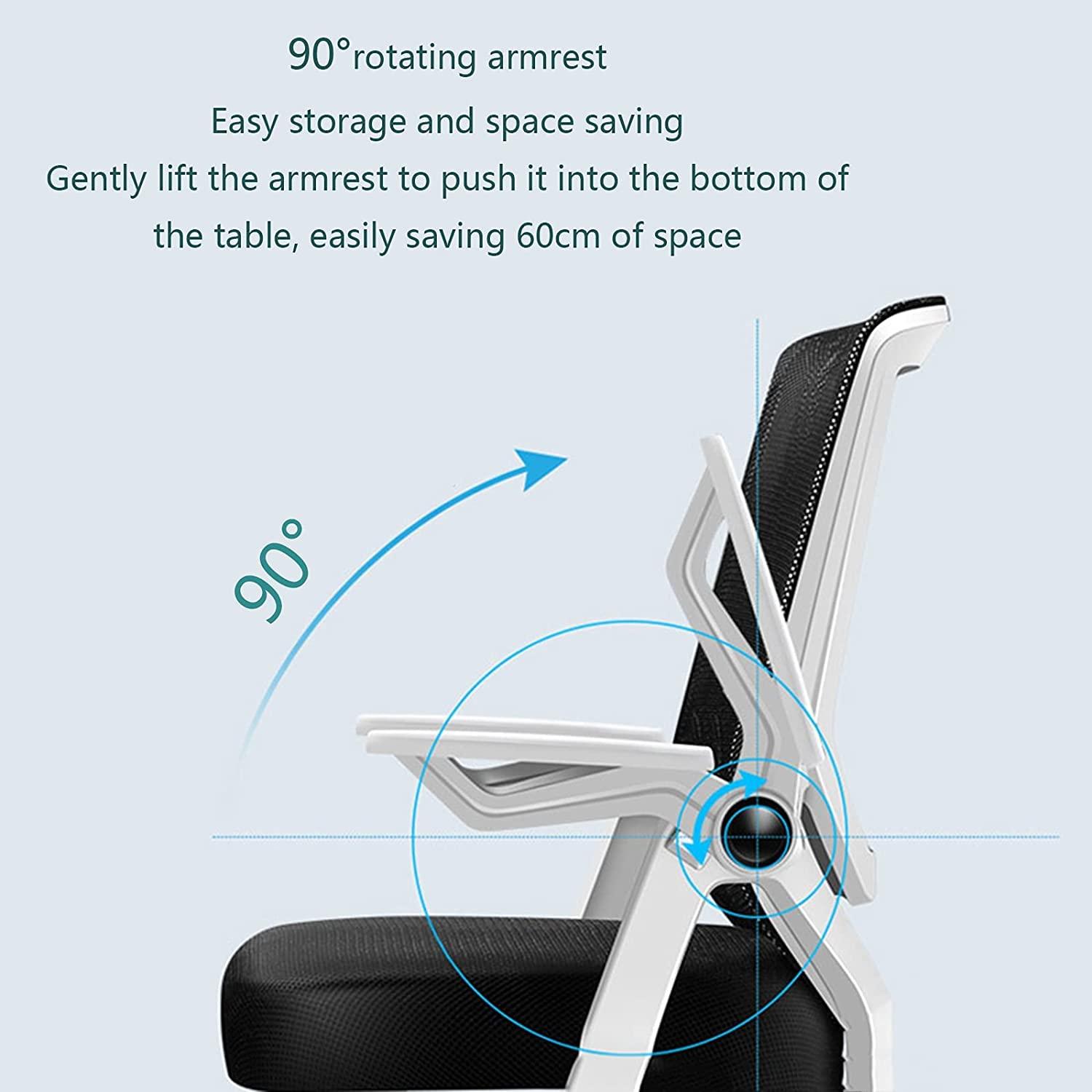 Luo Yi - CN Gaming chair , Office Chair Gaming Chair Desk Chair Mesh Office Chair High Back Executive Computer Desk Chair with Breathable Mesh for Office Study Meeting Room Computer Chair Home Office Desk Chairs