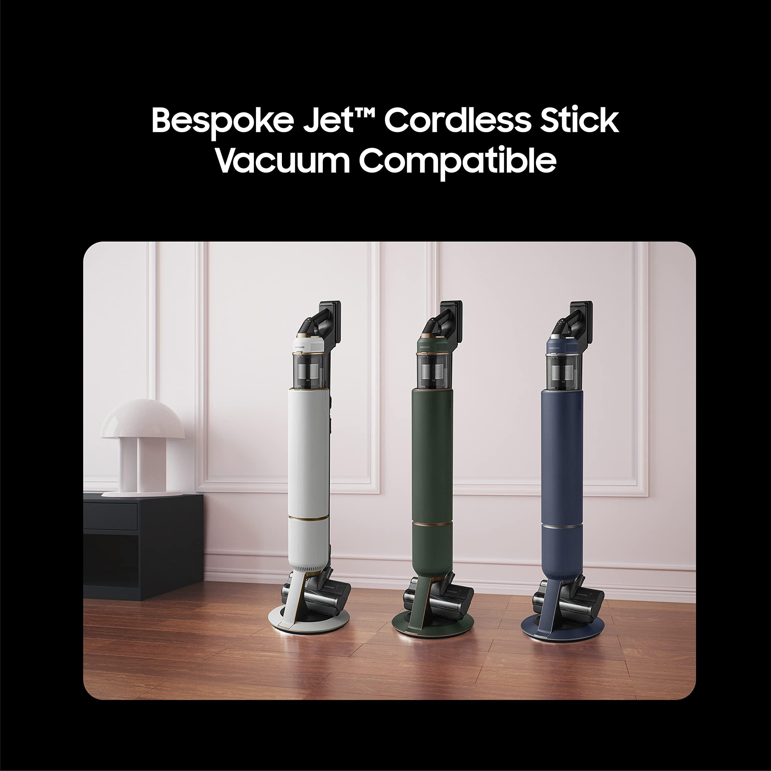 Samsung SAMSUNG BESPOKE Jet Spray Spinning Sweeper Brush Tool Accessory Part for Cordless Stick Vacuum Cleaner, Dual Spin Mop Pads for Cleaning Hard Floors, VCA-WBA95/AA