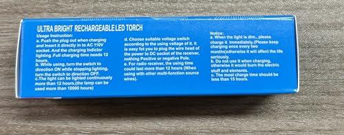 DARKBEAM DARKBEAM UV Light Rechargeable USB Flashlight 395nm Blacklight Ultraviolet Wood\'s Lamp LED Portable Mini Handheld Pocket Torch Detector for Dog Urine Pet Stains Anti-counterfeiting, Resin Curing