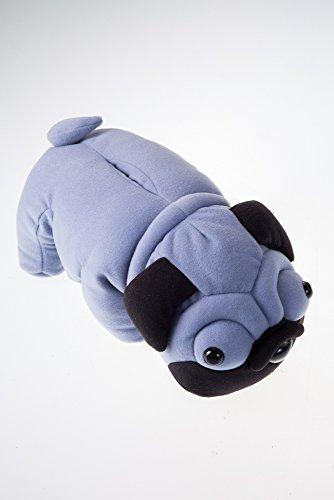 WitnyStore WitnyStore Little Pug Gray Toilet Paper Holder Tissue Mache Craft Home