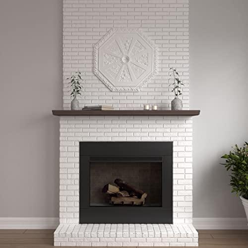 Ekena Millwork Ekena Millwork CM30SP Spring Octagonal Ceiling Medallion, 29 1/8"OD x 2 1/4"ID x 1 1/8"P, Factory Primed