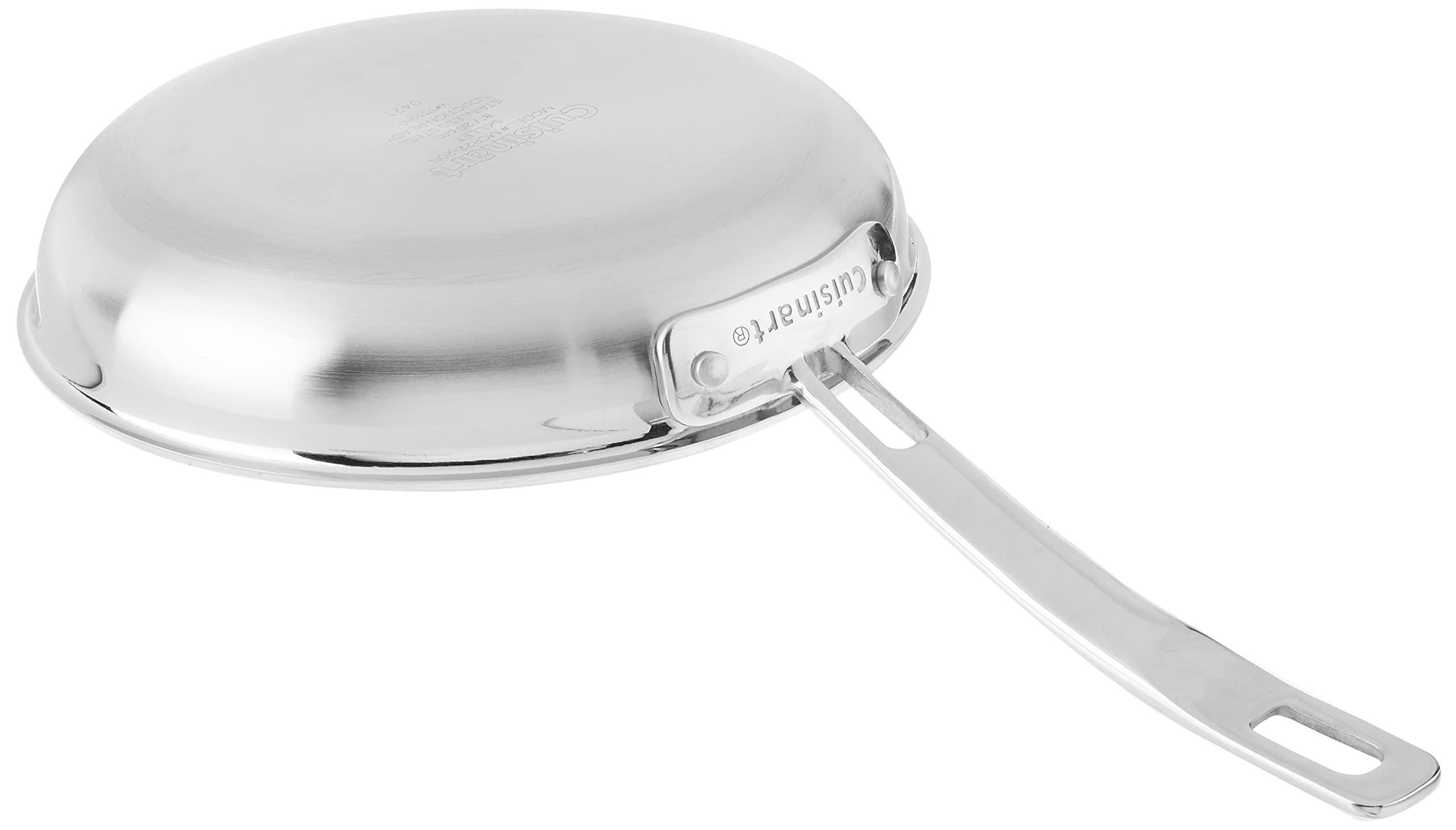 Cuisinart Cuisinart MultiClad Pro 8" Open Skillet, 8-Inch, Stainless Steel
