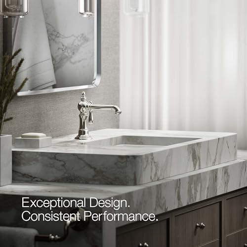 Kohler Kohler K-72762-9M-SN Artifacts Single Handle Bathroom Sink Faucet, 1.2 GPM, Vibrant Polished Nickel