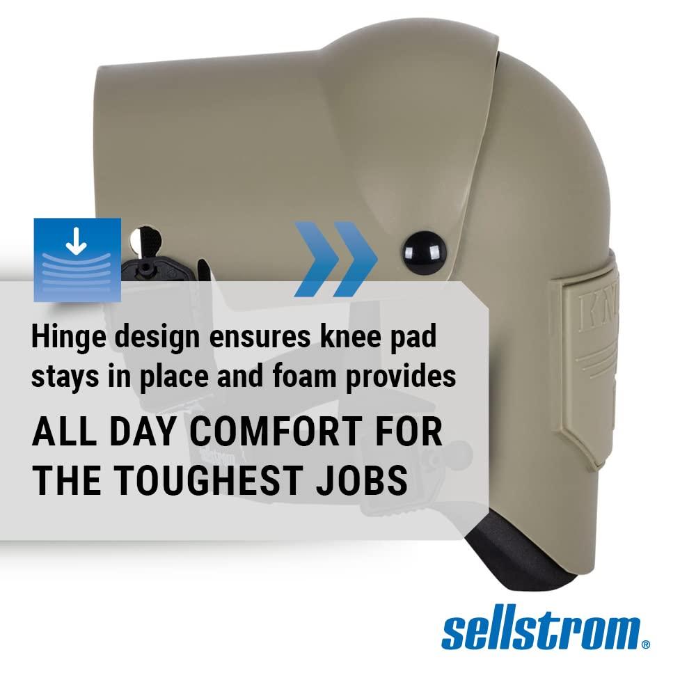 Sellstrom Sellstrom Ultra Flex III KneePro Knee Pads for Construction, Gardening, Roofing, Work, Flooring - Pro Protection & Comfort for Men & Women (Multiple Colors)