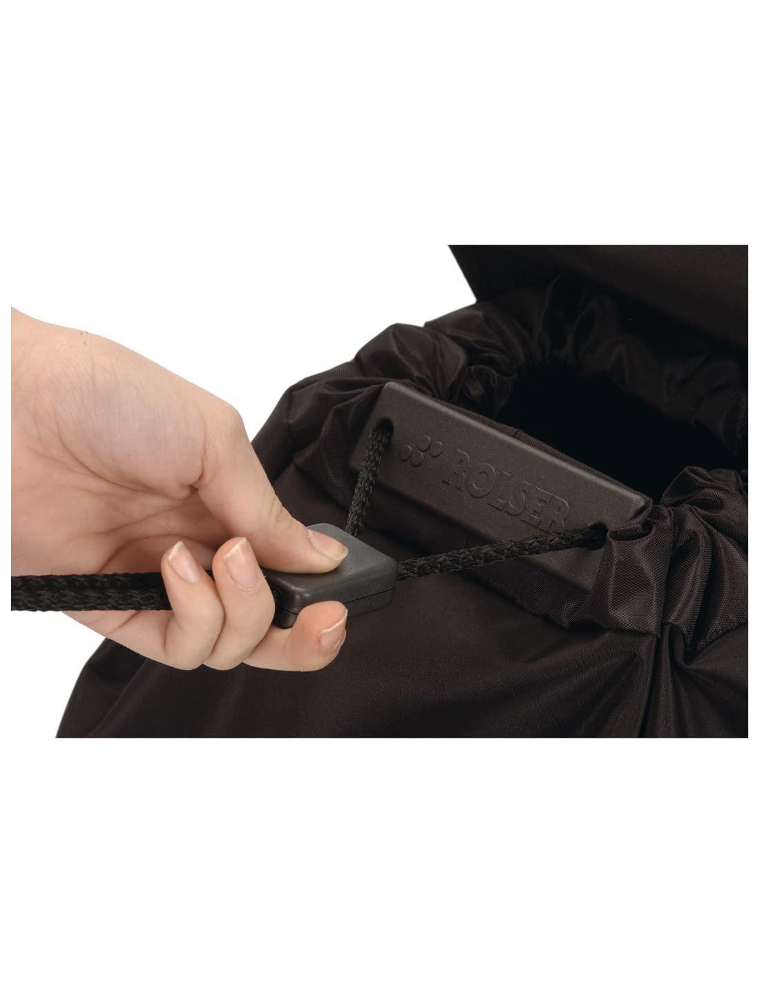 ROLSER ROLSER I-Max Tweed 2 Wheel Foldable Shopping Trolley - Coral