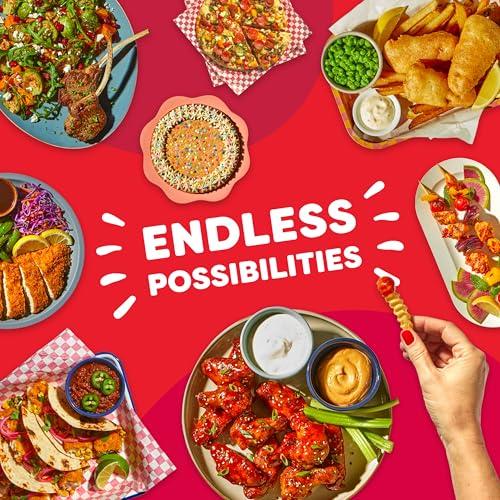 Instant Instant Vortex 6QT XL Air Fryer, 4-in-1 Functions that Crisps, Roasts, Reheats, Bakes for Quick Easy Meals, 100+ In-App Recipes, is Dishwasher-Safe, from the Makers of Instant Pot, Black