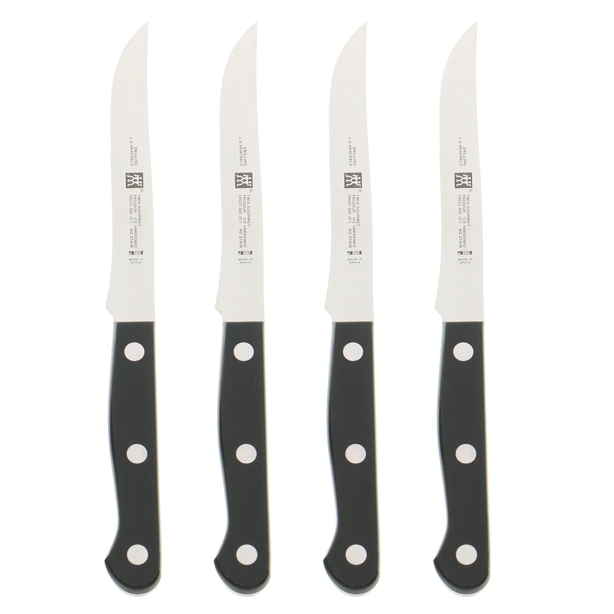ZWILLING Zwilling J.A. Henckels Twin Gourmet 8-Piece Steak Knife Set with Box