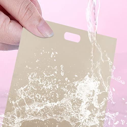 Generic Stick Toaster Bags, Reusable Grilled Cheese Bags, Baking Paper, Toaster Bag for Sandwiches, Chicken, Nuggets, Panini, Garlic Toasts - Easy to Clean, Perfect for Microwave Oven or Grill (Khaki, 6 PCS)