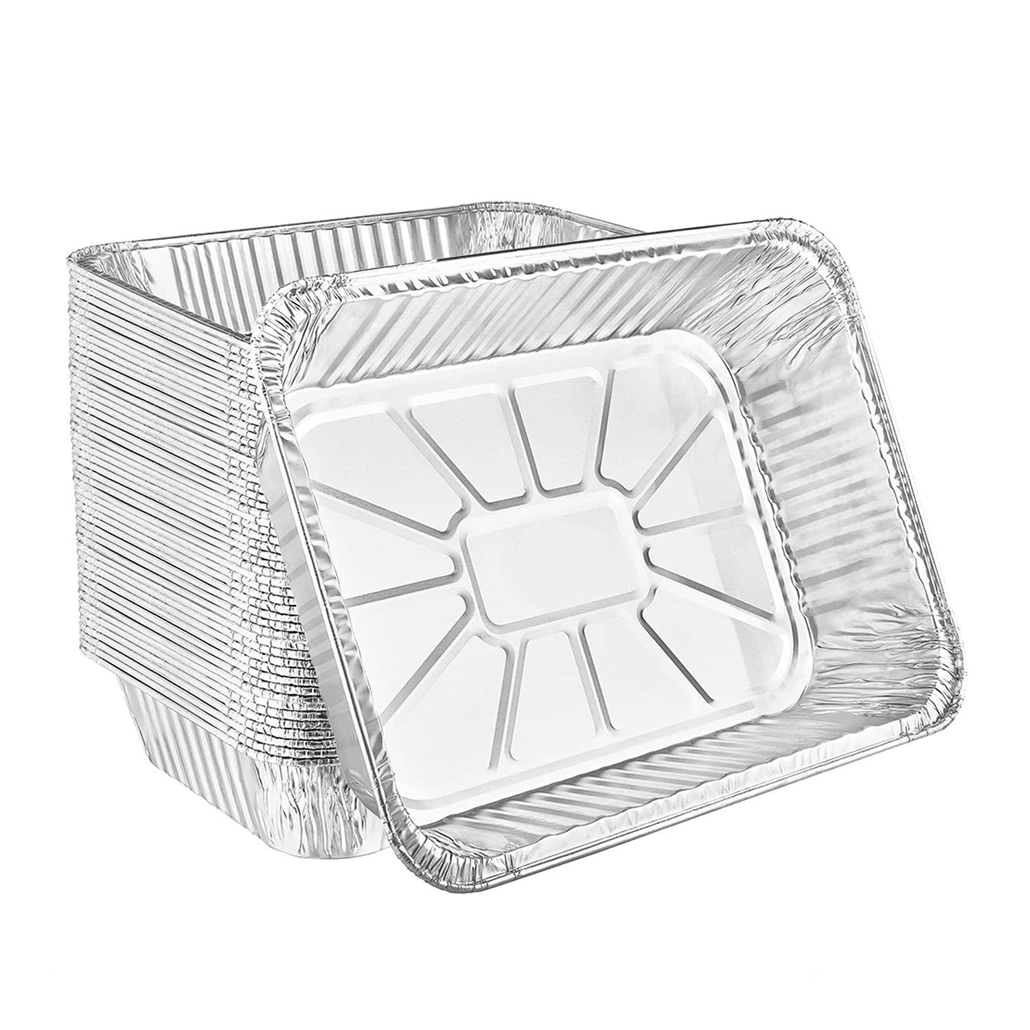 Nicole Fantini Large Rectangle Rack Aluminum Roaster with No Lids (100)