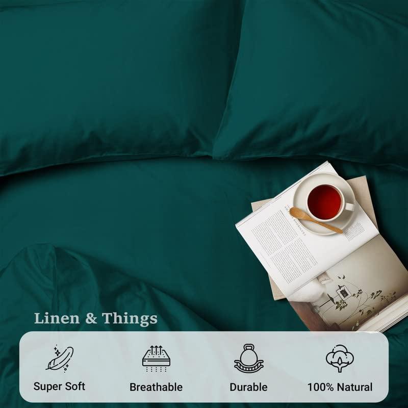 SmartSF Texas King Size (80\" x 98\") 800 Thread Count Luxury Egyptian Cotton Bed Sheets, Sateen Weave, 4PCs Luxury Soft Bed Sheet Set 15\" Deep Pocket - Teal Solid