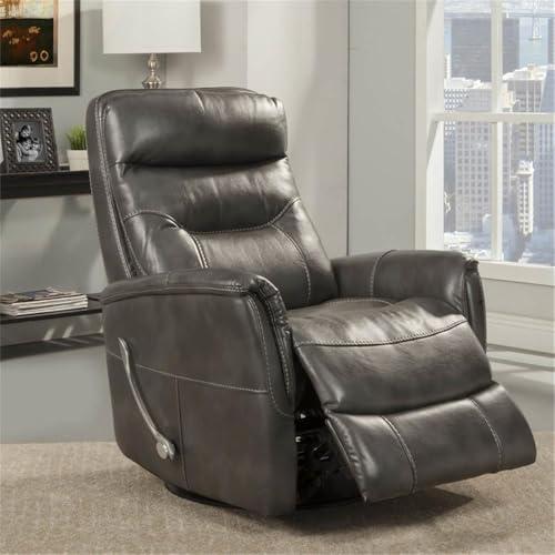 Parker Living Parker Living Gemini - Flint Manual Swivel Glider Recliner