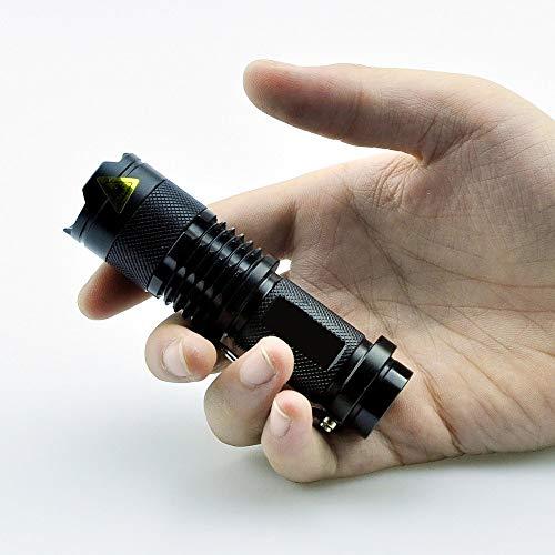 Pocketman Pocketman Mini 3 Modes Cree Q5 7w 300lm LED Flashlight Torch 10 Pack