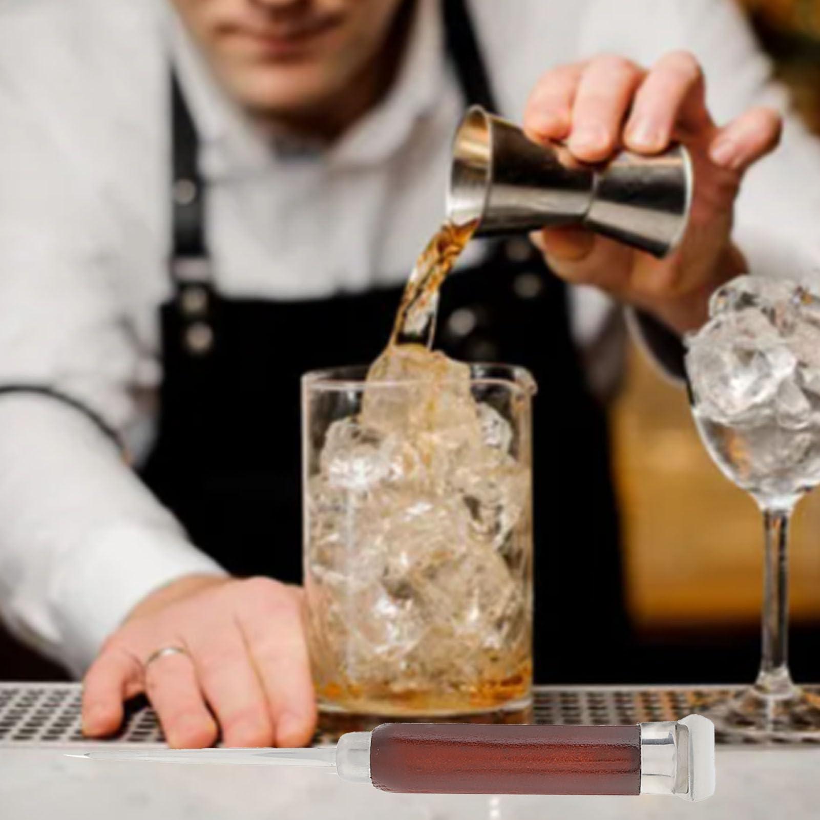 Jwthee Ice Picks for Breaking Ice, Ice Picks for Ice Fishing Ice Hammer Ice Chipper Tool Ice Breaker Tool with Safety Handle Ice Picks for Kitchen Bars Bartender Best Ice Carving Tools