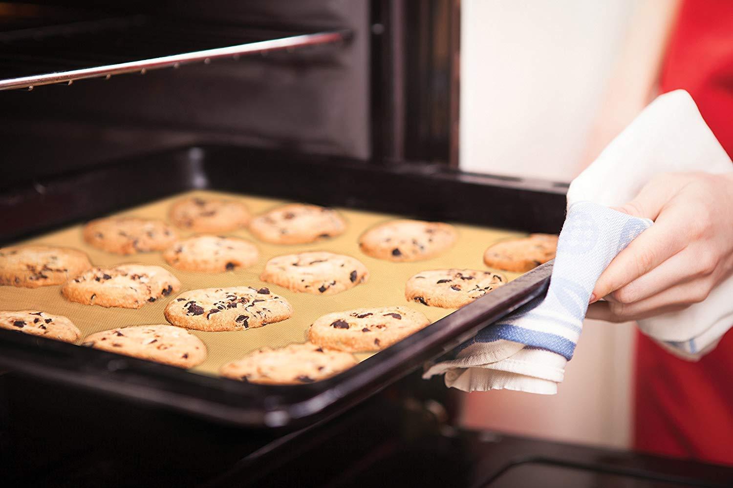 BBQ Butler BBQ Butler Copper Grill Mat - Non-Stick BBQ Grill Mat, Perfect For Roasting, Baking & Oven Sheets - Set of Two