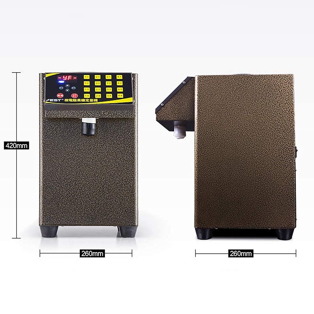 BMGIANT BMGIANT 8.5L 110v Full Automatic Syrup Dispenser Fructose Bubble Tea Equipment Fructose Quantitative Machine Boba Stainless Steel Machine