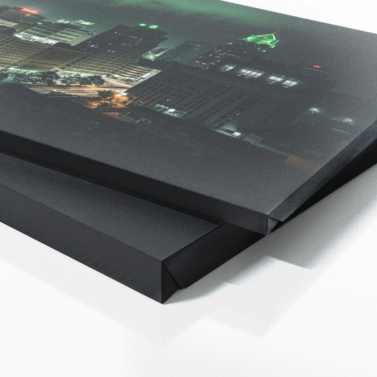 Sense Canvas Sense Canvas Atlanta City 26 Canvas Art - Home Decor Wall Art Print Poster Painting X-Large 60x24 / 1.5\"