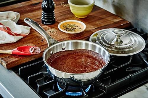 Le Creuset Le Creuset Tri-Ply Stainless Steel 2 Quart Saucier Pan