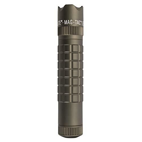 MagLite Maglite Mag-Tac LED 2-Cell CR123 Flashlight - Crowned-Bezel, Foliage Green - SG2LRB6