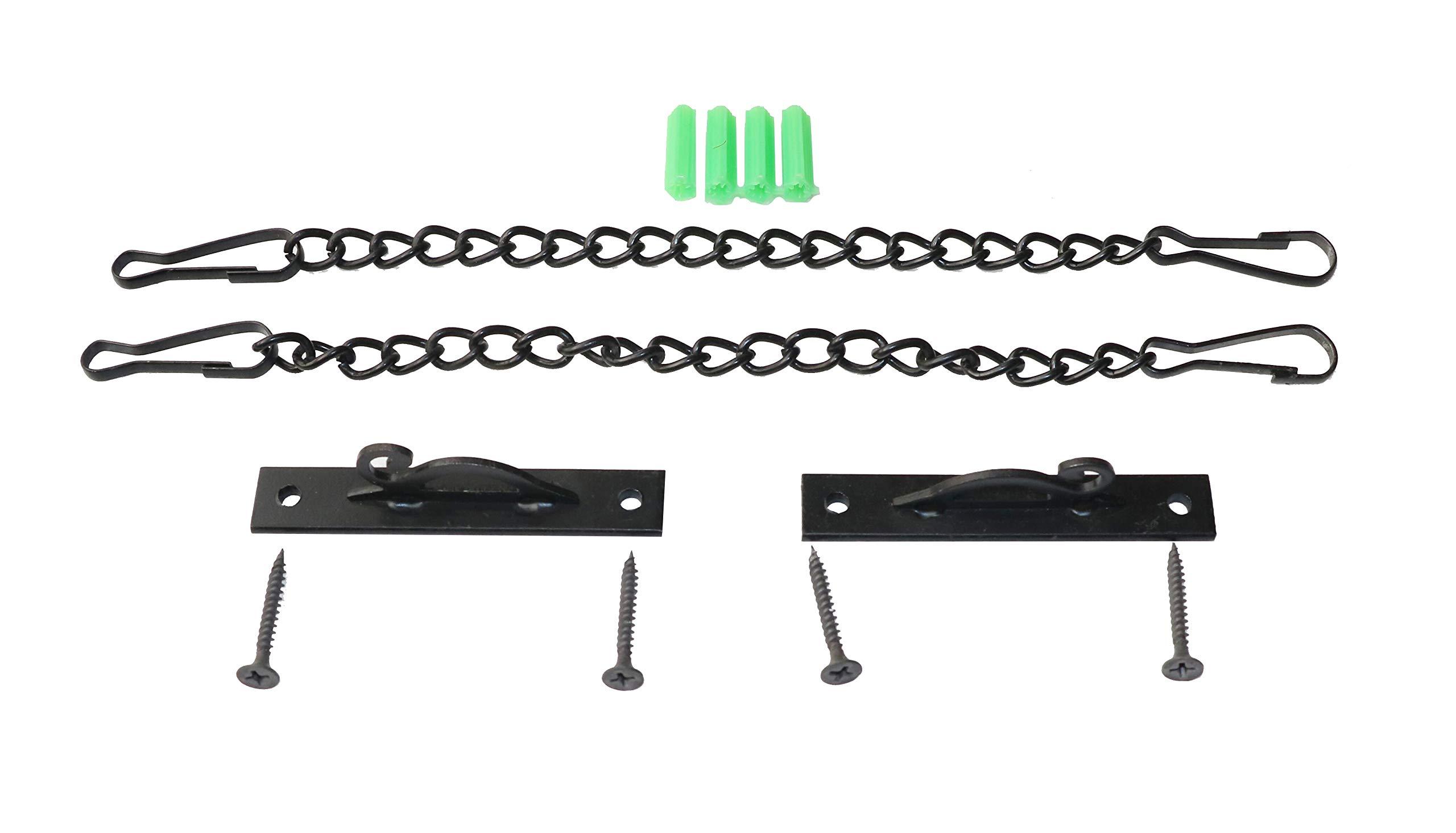 Yogoart Yogoart Extra Large Horizontal 35 Inch Blue Victorian Stained Glass Window Panels Hanging Transom Window 12 Inch Wide