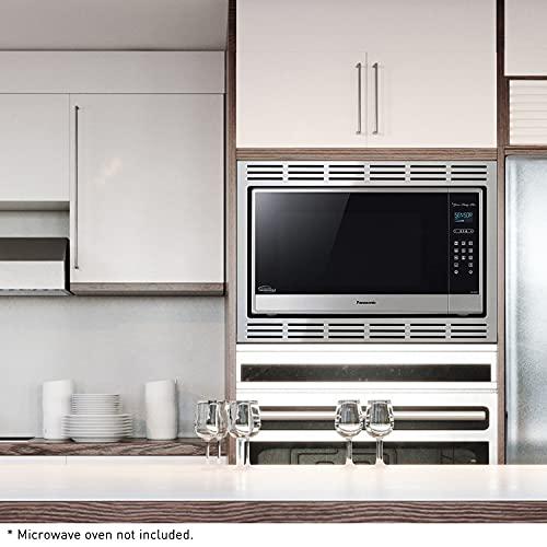 Panasonic Panasonic NN-TK922SS 27-inch Trim Kit for 2.2 cu ft Microwave Ovens, 27 inch, Stainless Steel