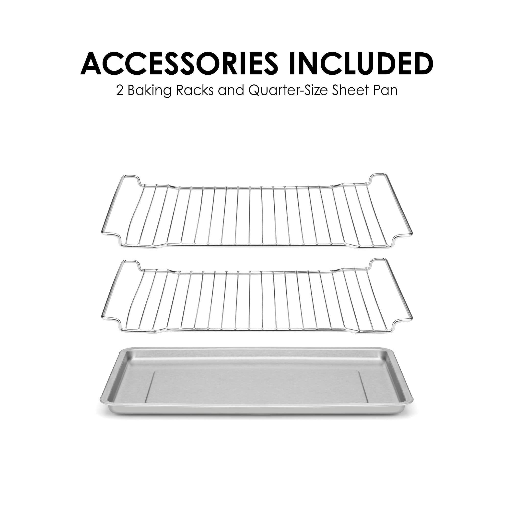 Waring Waring Commercial WCO250X Quarter Size Pan Convection Oven, 120V, 5-15 Phase Plug