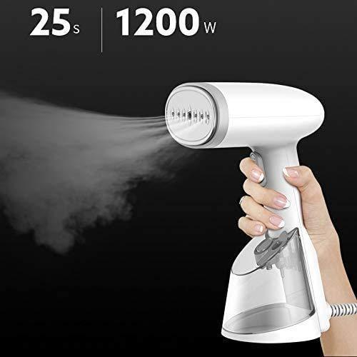NCRD NCRD Handheld Travel Garment and Fabric Steamer for Clothes Powerful Dry Steam, Rapid Heating Portable Fabric Wrinkle Remover and Clothing Iron, with Fabric Brush