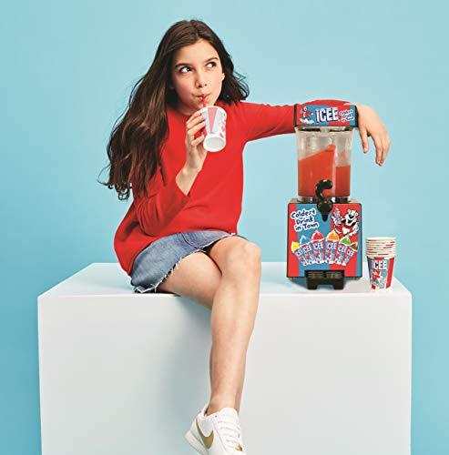 iscream iscream Genuine ICEE Brand Counter-Top Sized ICEE Slushie Maker - Spins Your Pre-Chilled Ingredients with Your Ice into ICEE Slushies!
