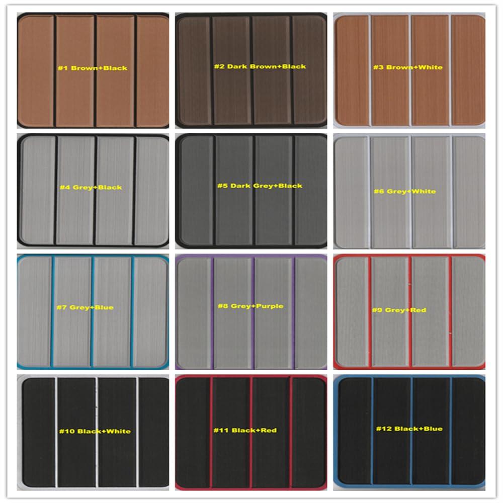 HomeLoft Basics Boat EVA Faux Teak Decking Floor Compatible with 2006 Malibu Wakesetter Swim Platform Step Pad Boat EVA Foam Teak Deck Floor Mat