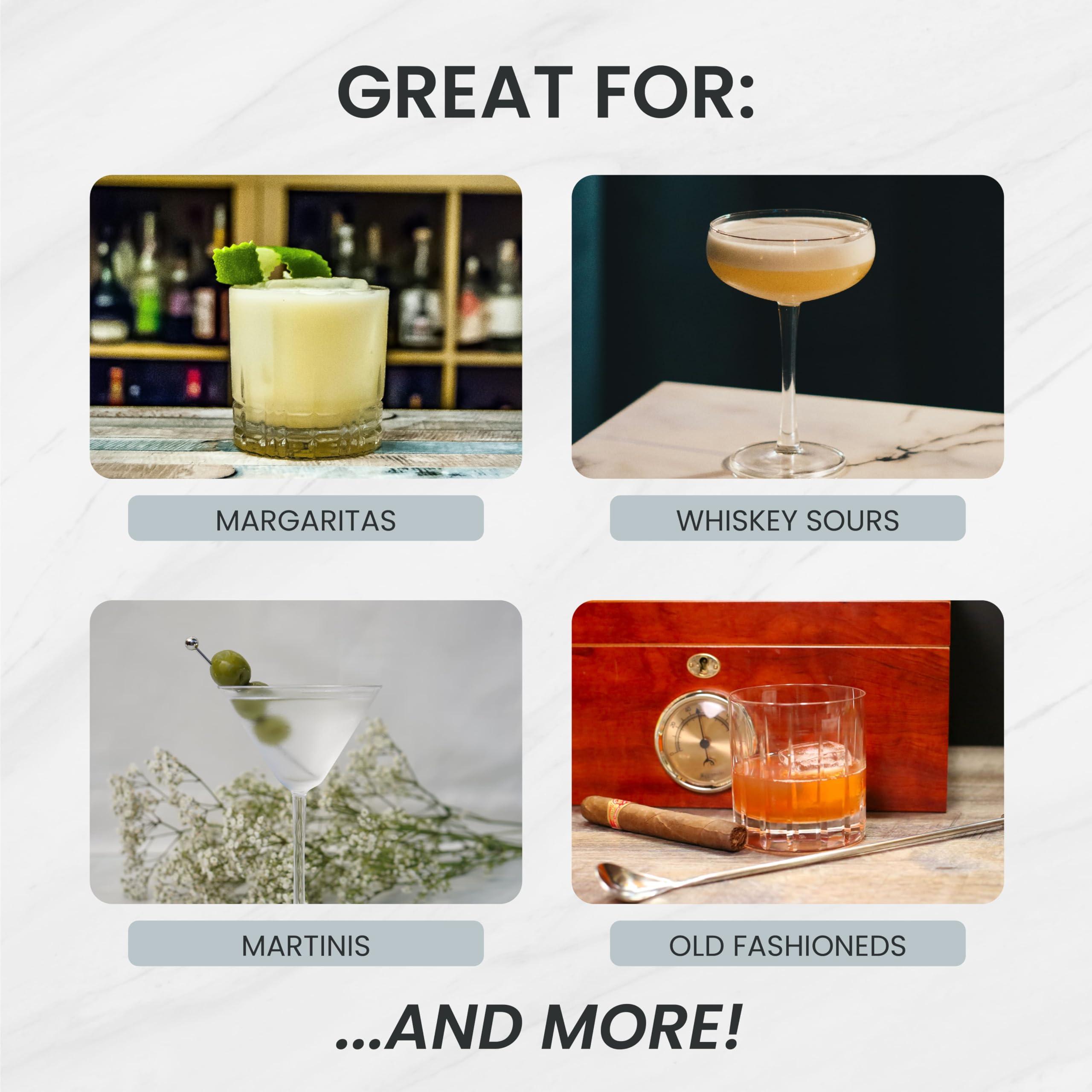 A Bar Above A Bar Above 14-Piece Professional Bartender Gift Set, Premium Barware Accessories, for Home Bar, Bartending Gift Kit, Includes Shaker, Jigger, Strainers, and More